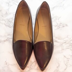 NWT Everlane The Modern Point Burgundy Tonal fits like 9, says 10.